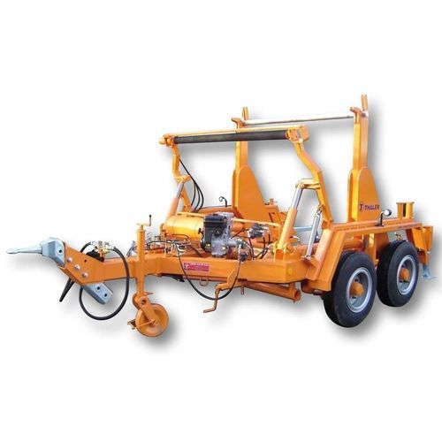 Rimorchio porta tamburi - TTA 8008 K - Jakob Thaler GmbH - per trasporto e posa di cavi / per avvolgicavo / tandem