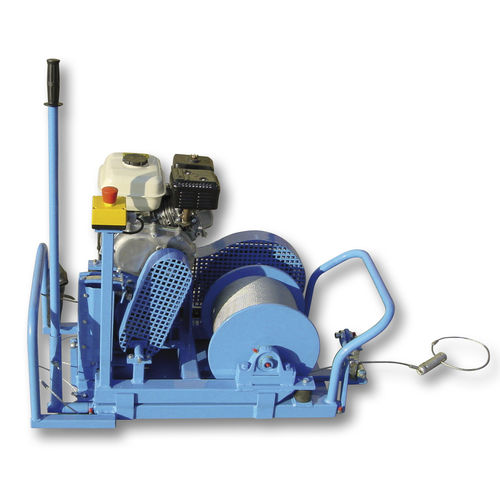 Argano con motore a combustione - KE-500 - Jakob Thaler GmbH - di tiraggio / 380 V / a tamburo