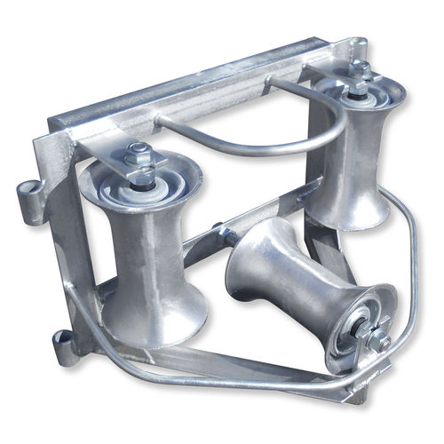 Rullo posacavo con rullo in alluminio - Z-KER 103AL - Jakob Thaler GmbH - con rullo in acciaio