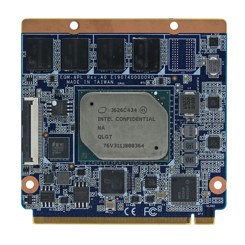 Scheda CPU Qseven® - EQM-APL - BCM Advanced Research - Intel® Celeron® J3455 / intel® celeron® N3350 / Intel® Atom x7-E3950