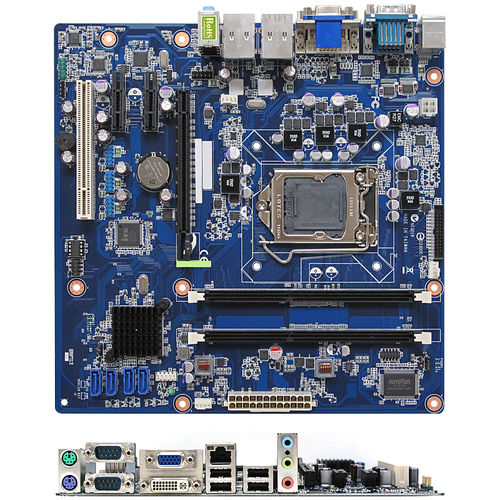 Scheda madre micro-ATX - RX61H - BCM Advanced Research - Intel® Core™ i series / Intel® / DDR3 SDRAM