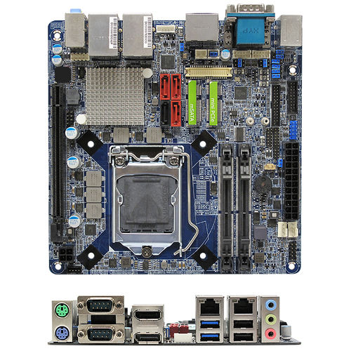 Scheda madre mini-ITX - MX110H - BCM Advanced Research - Intel® Core™ i series / Intel H110 / DDR4 SDRAM