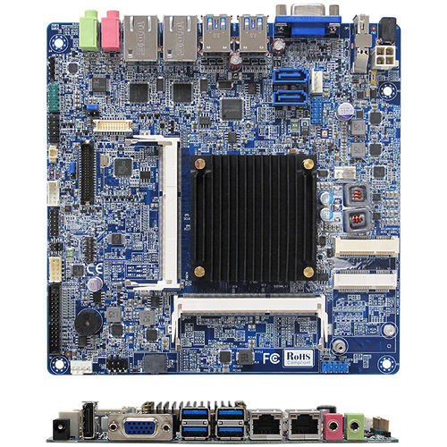 Scheda madre mini-ITX - MX1900J - BCM Advanced Research - Quad Core / Intel® Celeron J1900 / Intel®