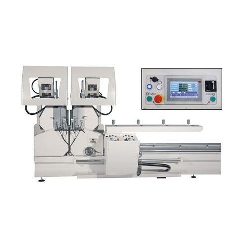 Troncatrice a due teste per alluminio - LOGIKA P-RV-550 - ABCD MACHINERY S.r.l.