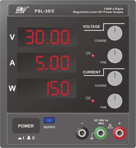 Alimentatore elettrico da tavolo - PSL-30/5 - BST Caltek Industrial Ltd - AC/DC / regolato / regolabile