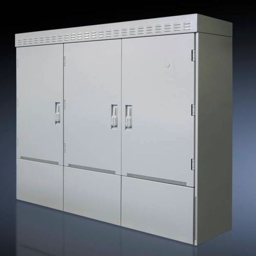 Sistema di armadi da esterno - MFG 18 - RITTAL - a pavimento / multiporta / in alluminio