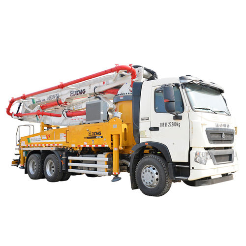 Pompa autocarrata per calcestruzzo mobile - HB39V - XCMG - per cantiere