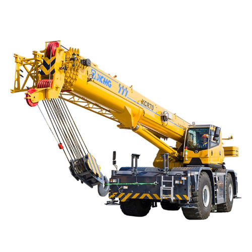 Gru mobile - XCR70 - XCMG - per cantiere / per terreno accidentato / di sollevamento