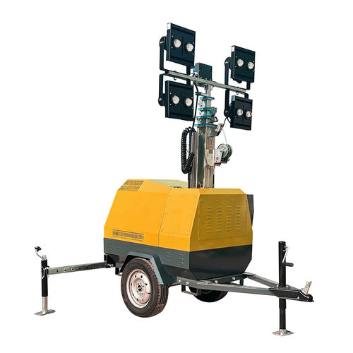 Torre faro LED - 4VA4000 - XCMG - alogeno / a ioduri metallici / con motore diesel