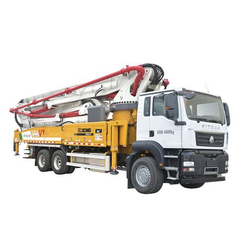 Pompa autocarrata per calcestruzzo mobile - HB52V - XCMG - per cantiere / diesel / ad uso industriale