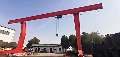 Gru a cavalletto gommata - XCMG - monotrave / elettrica