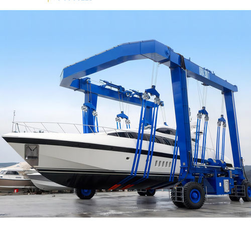 Gru a cavalletto gommata - XCMG - per applicazioni marine