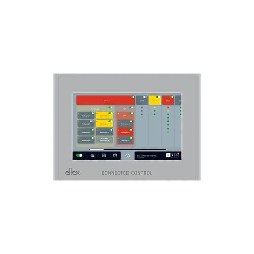 Modulo di visualizzazione di controllo - ECC - Eltex-Elektrostatik-GmbH - touch screen / CANopen