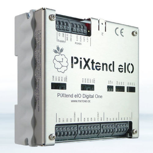 Modulo di I/O digitale - PiXtend® eIO - Kontron - Modbus RTU / a 32 I/O / di rete