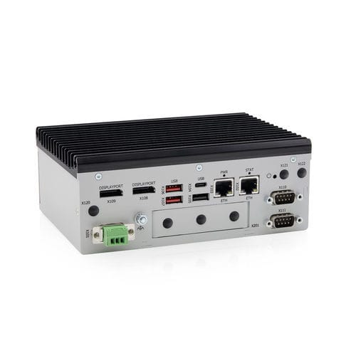 PC box - KBox A-151-AML/ADN - Kontron - espansione / su guida DIN / Intel Atom® x7211RE