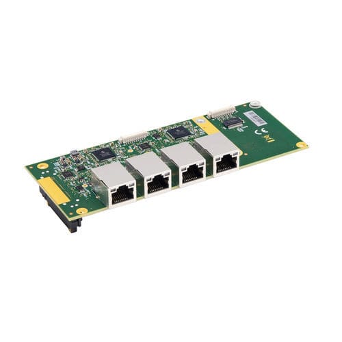 Scheda I/O digitale - 3.5&rdquo;-eIO-4ETH - Kontron - Ethernet / LAN / multivia