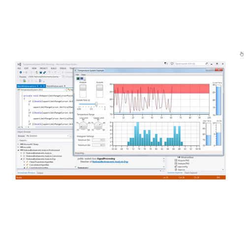 Software di analisi - Measurement Studio - NATIONAL INSTRUMENTS - di interfaccia / di misura / di programmazione