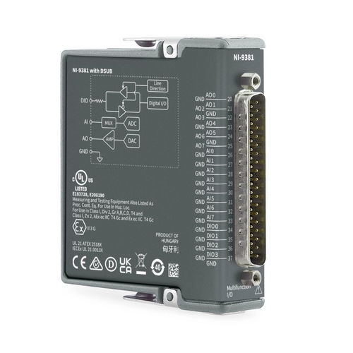 Modulo I/O digitale - NI-9381 - NATIONAL INSTRUMENTS - analogico / CompactRIO / 4 ingressi digitali