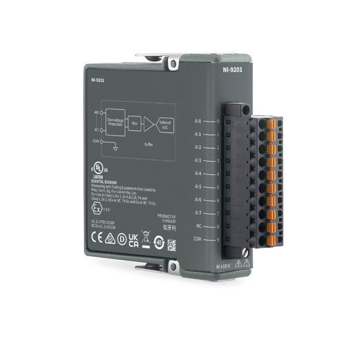 Modulo di ingresso 8 canali - NI-9201 - NATIONAL INSTRUMENTS - di tensione
