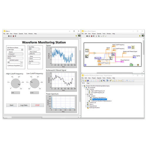 Software di programmazione - LabVIEW - NATIONAL INSTRUMENTS - di misura / di regolazione / di progettazione