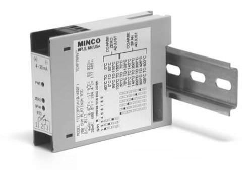 Trasmettitore di temperatura su guida DIN - 4 - 20 mA, -40 °C ... +85 °C, 100 Ω | TT273 - MINCO - RTD / 4-20 mA / di processo