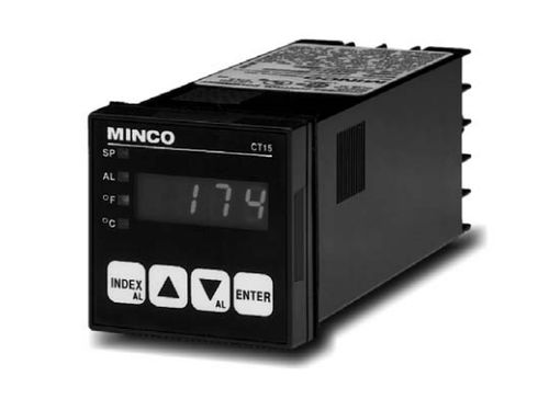 Controllore di temperatura digitale - -212 °C ...+1 371 °C | CT15 - MINCO - PID