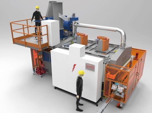Forno a camera - 1288 - Gadda group - a nastro trasportatore / per trattamento termico / elettrico