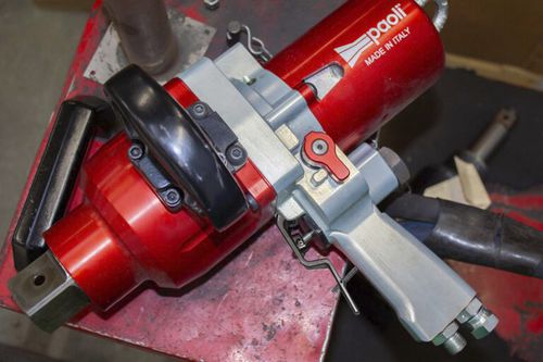 Avvitatore a impulsi idraulico - DPH 362 - Paoli - 1 1/2" / a pistola / per applicazioni pesanti
