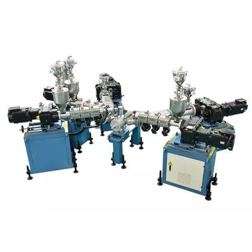 Linea di estrusione multistrato - DEKUMA Rubber and Plastic Technology - per tubi / a soffietto / per PA