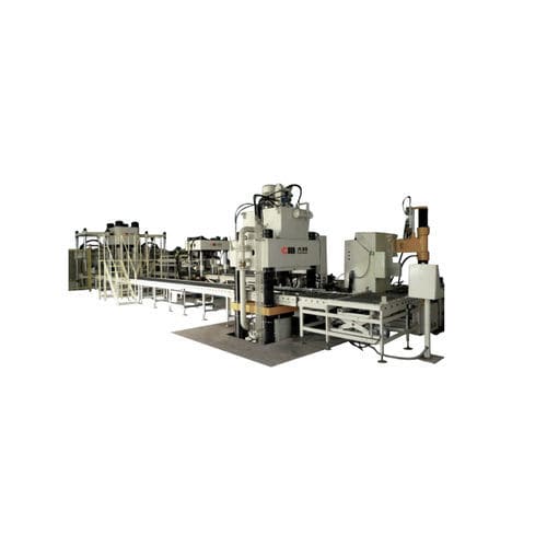 Linea di presse idraulica - DEKUMA Rubber and Plastic Technology - di formatura / per mola / a pistone