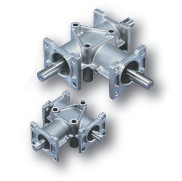 Riduttore con coppia spiroconica - ARA series - Tsubakimoto Chain - ad assi ortogonali / ad albero pieno / compatto
