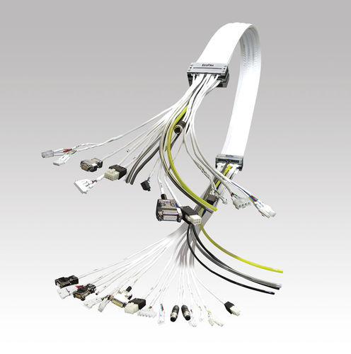 Catena portacavi interamente chiusa - Cleanveyor&reg; - Tsubakimoto Chain - in plastica / leggera / a bassa rumorosità
