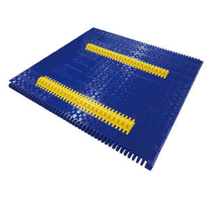 Nastro trasportatore modulare - BTH16  - Tsubakimoto Chain - flessibile / liscio / in plastica