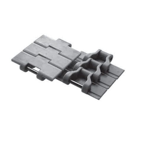 Catena di trasporto in plastica - TPSS series - Tsubakimoto Chain - a doghe / per l'industria delle bevande / per l'industria agroalimentare