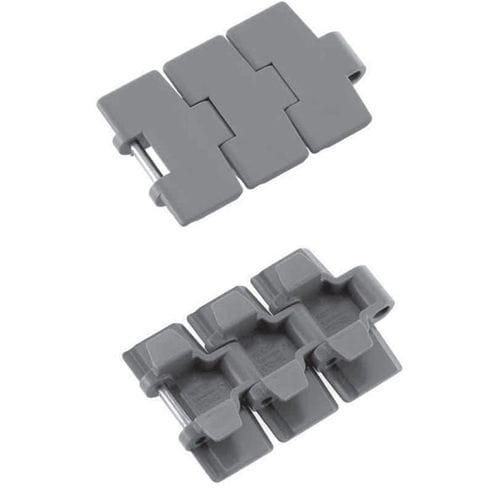 Catena di trasporto in plastica - TPU series - Tsubakimoto Chain - a doghe / per l'industria delle bevande / per l'industria agroalimentare
