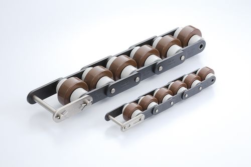 Catena di trasporto in acciaio - Double Plus - Tsubakimoto Chain - a rulli / doppia / ad accumulo