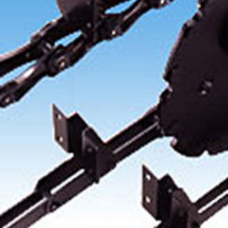 Catena di trasporto in acciaio inossidabile - AC series - Tsubakimoto Chain - con attacchi / per trattamento rifiuti