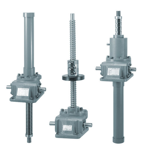 Martinetto meccanico a vite trapezia - JWM series - Tsubakimoto Chain - a vite traslante / a vite senza fine / in acciaio inossidabile