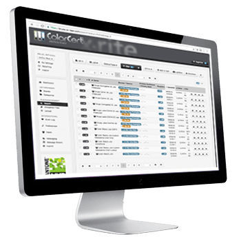 Software di gestione di asset - ColorCert - X-Rite Pantone - colorimetrico / di masterizzazione / per l'industria dell'imballaggio