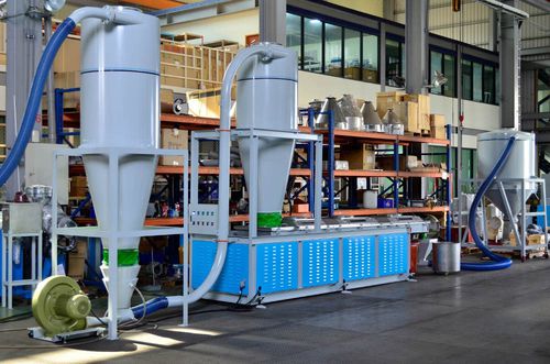 Linea di estrusione doppia vite - Everplast Machinery Co., Ltd. - per granulazione / da compounding / per PVC