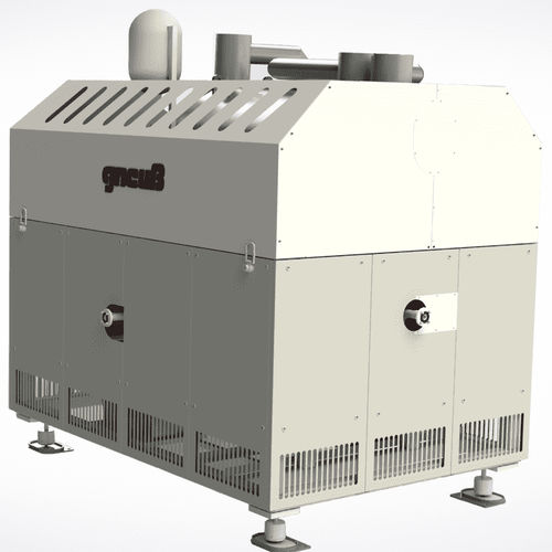 Linea di estrusione compatta - Gneuß Kunststofftechnik GmbH - per granulazione / di riciclaggio di materie plastiche / per PET