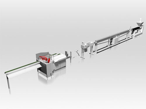 Linea di estrusione per profilati - COLINES® S.p.A. - per PVC