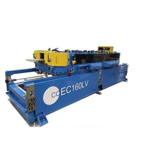 Corrugatore per la produzione di tubi ondulati - EC160 series - CORELCO - per tubi scanalati a parete singola / per tubi scanalati a doppia parete / per linea di estrusione