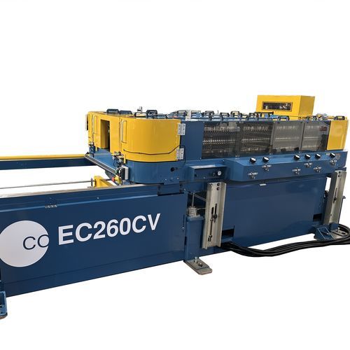 Corrugatore per tubi scanalati - EC260V - CORELCO - per tubi scanalati a parete singola / per tubi scanalati a doppia parete / per linea di estrusione