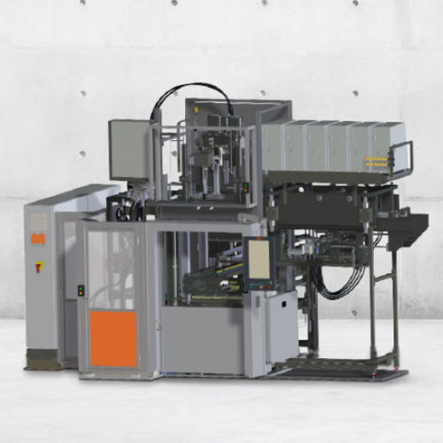 Pressa ad iniezione verticale - MULTI+ Dual-Compound - Maplan Maschinen und technische Anlagen, Planungs- und Fertigungsgesellschaft m.b.H. - idraulica / per elastomeri / a ciclo rapido
