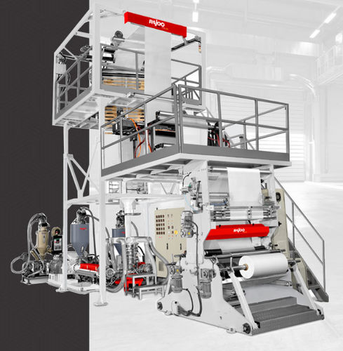 Linea di estrusione 3 strati - MULTIFOIL LITE™ - Rajoo Engineers Ltd. - film soffiato / per termoplastici / per film alimentari