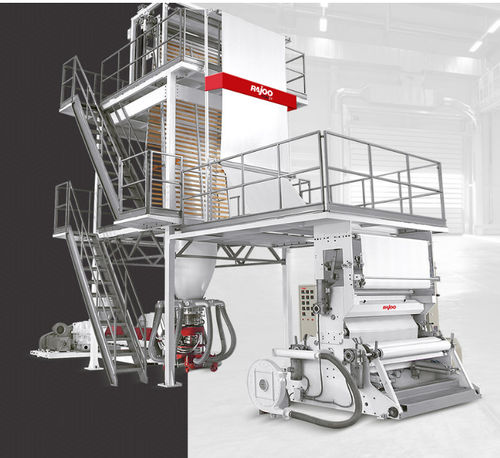 Linea di estrusione di lastre - FOMEX™  - Rajoo Engineers Ltd. - film soffiato / per termoplastici / per film alimentari