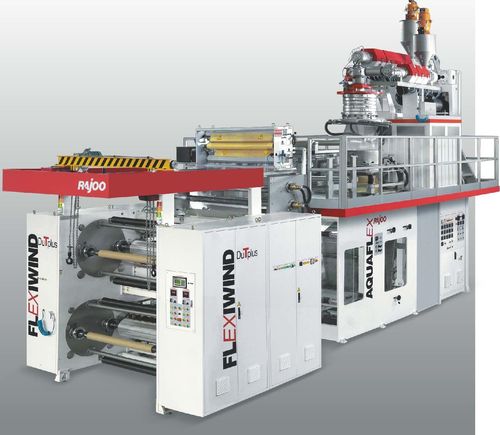 Linea di estrusione 3 strati - Aquaflex® - Rajoo Engineers Ltd. - per applicazioni mediche / film soffiato / per PP
