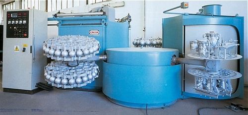 Macchina per stampaggio rotazionale con bracci fissi - ROTAUT 1250  - Caccia Engineering S.r.l.