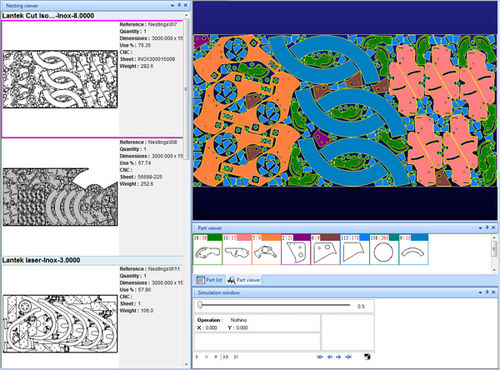 Software di programmazione - Lantek Expert Cut - Lantek Sheet Metal Solutions S.L. - CAD CAM / per macchine da taglio CNC / per lamiere